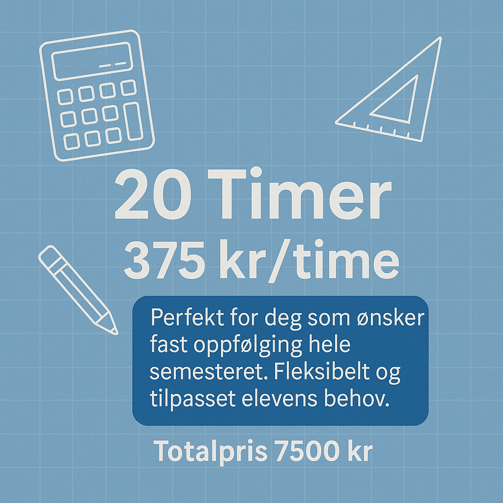 20 timer pakke